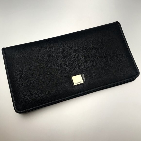 NEW Tahari Black Slim Clutch / Wallet / Cardholder - Picture 7 of 9